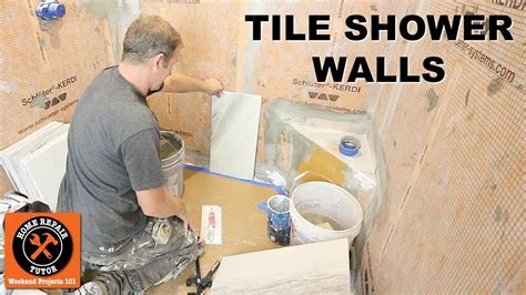 How To Install 12×24 Porcelain Tile On A Shower。